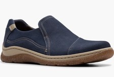 Clarks Women's Orlene Slip Navy Nubuck 26182987