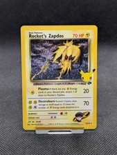Rocket's Zapdos 15/132 Celebrations 25th Anniversary Holo Pokemon Card NM/M 
