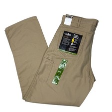 Carhartt FR Flame Resistant Loose Fit Canvas Carpenter Jeans Mens Khaki iz 36x36