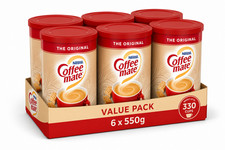 Nestle Coffee Mate Original Coffee Whitener 550g Select From 1, 2, 3, 6 Tubs