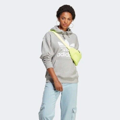 Adidas Womens' ADICOLOR TREFOIL HOODIE .Uk 10. Rrp £55 image 3