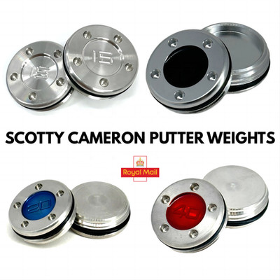 2 x Gewicht 10/15/20/25/30/35 g für alle Titleist Scotty Cameron Putter UK VERKÄUFER