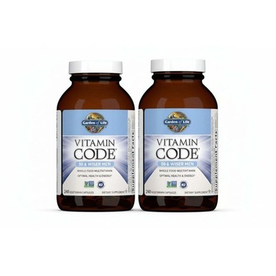 Lot # : 92 - 10-1C2 Garden of Life Vitamin Code 50 & Wise