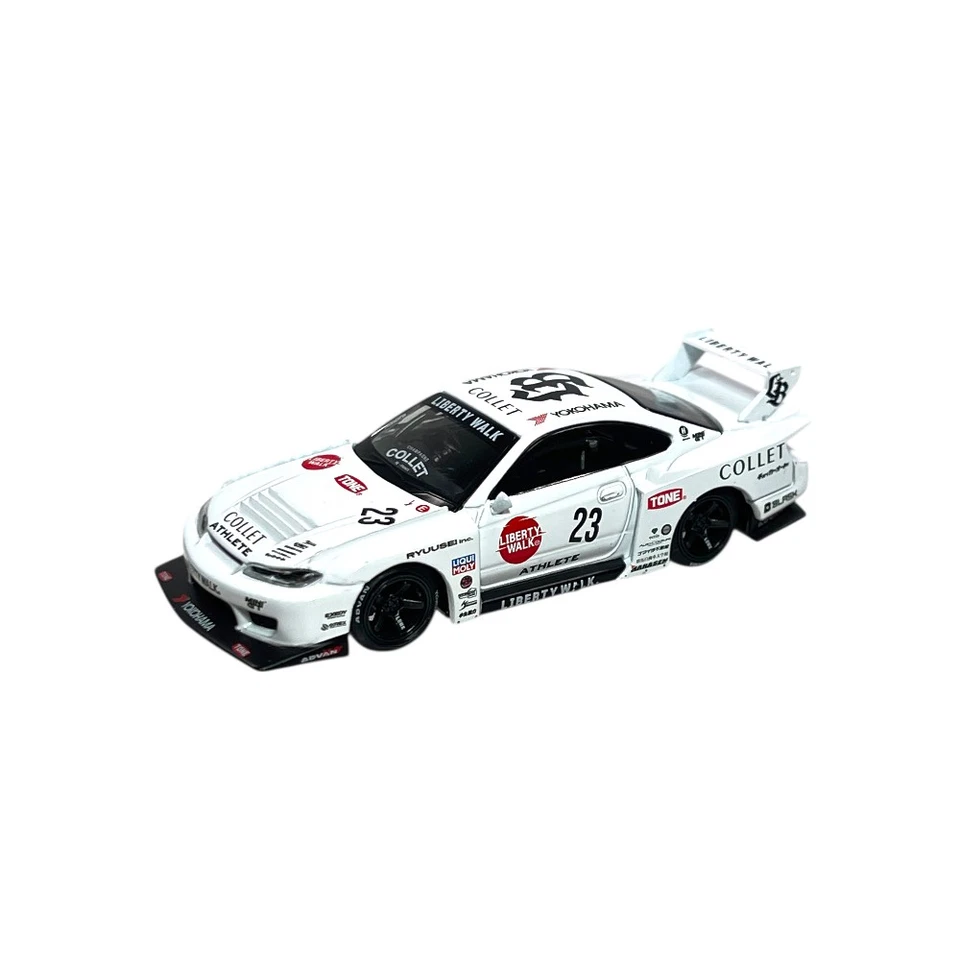 Modellino Auto Mini GT 1/64 Nissan Silvia S15 LB-Super Silhouette Athlete #23... - Immagine 2 di 4