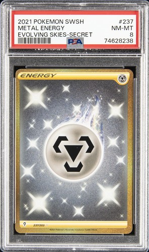 Metal Energy graded PSA 8 for sale on eBay