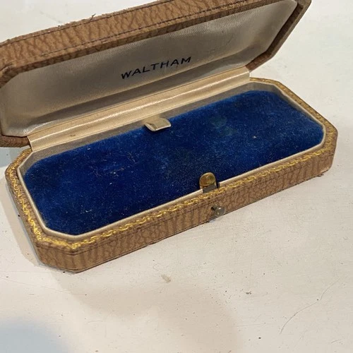 ANTIQUE WALTHAM WATCH BOX - FOR RESTORATION
