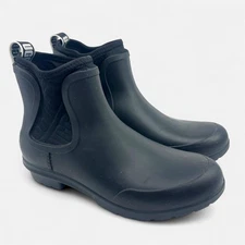 UGG Chevonne Black Womens Size 7 Boot Rain Boot
