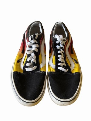 Vans Old Skool Flame M7.5  W9 Half Cab Era Authentic Wtaps Lx Thrasher