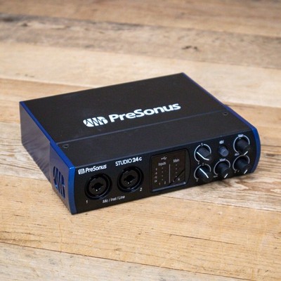 B-Stock PreSonus Studio 24c USB-C Audio Interface Studio24C 24-C Recording