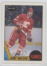 1987-88 O-Pee-Chee Jamie Macoun #214 0a4