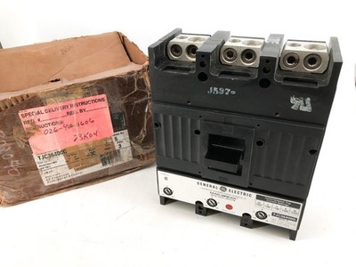 New GE General Electric TJC36400G Circuit Breaker 400A 600VAC 3P Model 5