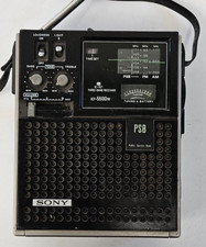 Sony ICF-5500W Vintage 3-Band Portable Radio FM AM PSB Receiver PARTS