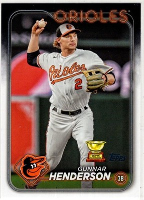 2024 Topps Series Two Baseball Gunnar Henderson No. 450 Baltimore Orioles