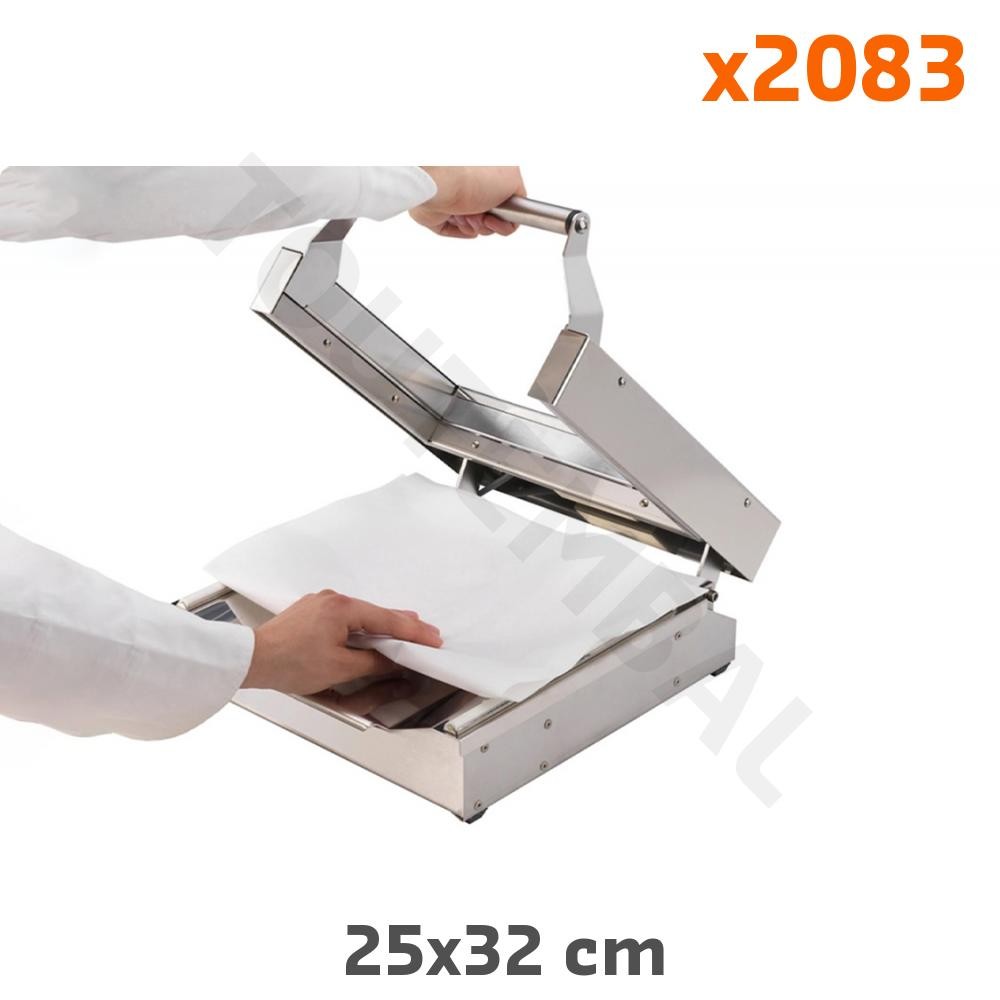 Papier thermoscellable kraft 25x32 feuille emballage alimentaire soudable paquet de 2083