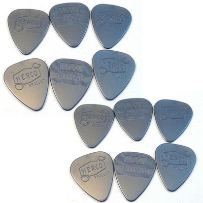 Herco Guitar Picks Vintage 66 12 Picks Heavy HEV211P