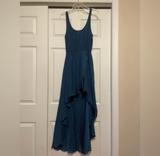 Show Me Your Mumu Women’s Teal High-Low Dress - Size Small