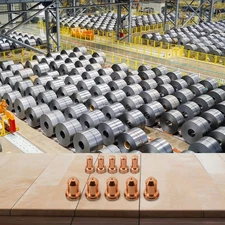 SC8004 Plasma Cutting Electrodes with Nozzles for Unimig Cut 45 Pack of 10