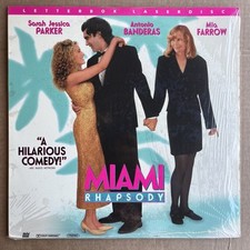 Miami RhapsodyLaserdisc Sarah Jessica Antonio Banderas Mia Farrow