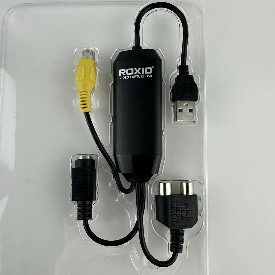 Roxio Easy VHS a DVD 3 Plus Convertidor Transferencia Windows 251000 Nuevo Caja Abierta Foto 4 de 4