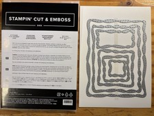 Stampin' Up Stanzformen Thinlits  Formen Beschwingt Bestickt OVP Neu