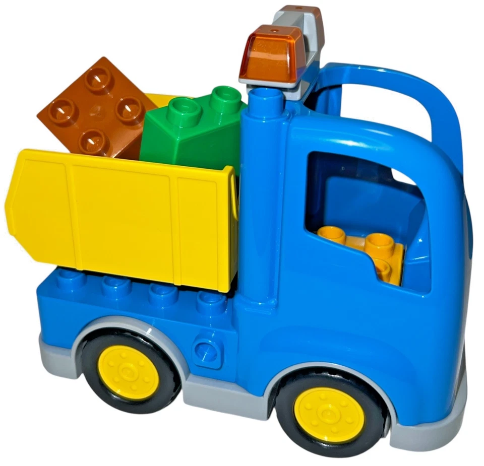 LEGO Duplo 10812 Camión y Excavadora de Orugas Sitio de Construcción Juego Completo Foto 4 de 4