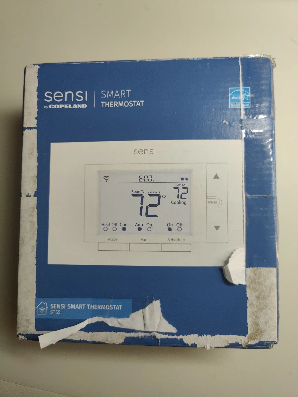 Emerson Sensi Smart Programmable Thermostat - White (ST55)