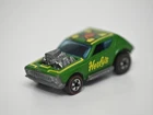 Vintage 1974 Hot Wheels Redline Gremlin Grinder Herfy's Promo Car Green