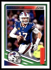 Josh Allen 2025 Score #159 Buffalo Bills NFL READ FREE SHIPPING AutographDen