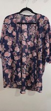 Woman's Flower Print Kimono Size XL