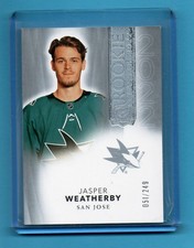 2021-22 UPPER DECK THE CUP JASPER WEATHERBY ROOKIE CLASS /249 🔥🔥🔥