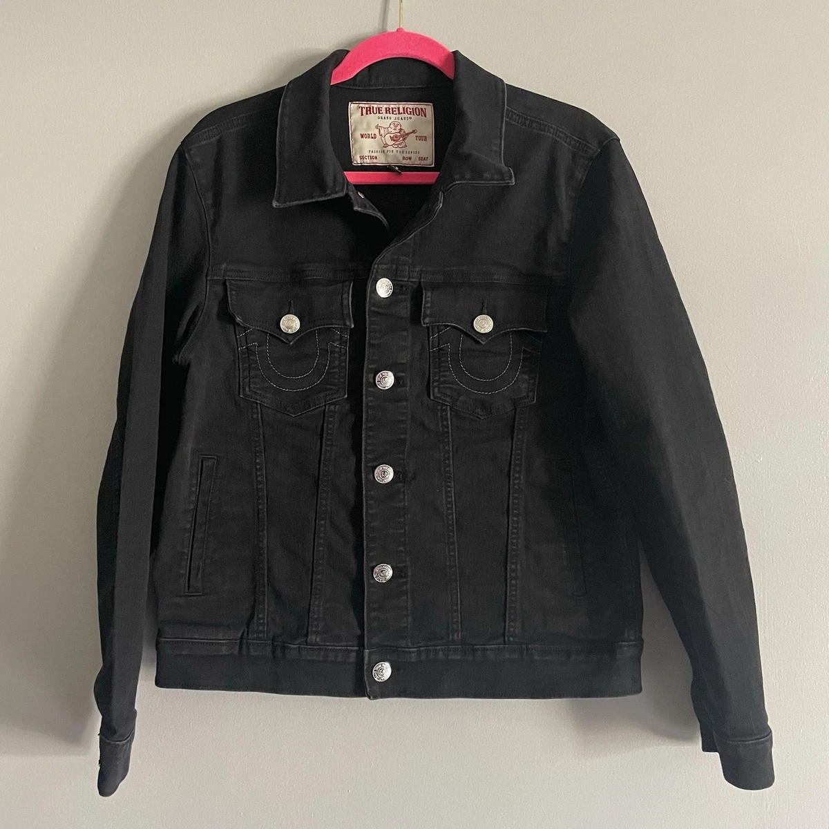 True Religion повседневные джинсовые пальто, куртки и жилеты для
