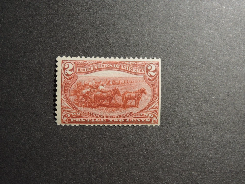 US Scott 286 old 2c Trans-Mississippi Expo M/NH/OG/F-VF NSE - Image 2 of 3