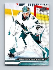 2023-24 Upper Deck Mackenzie Blackwood San Jose Sharks #611
