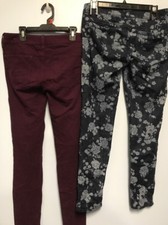 Ameeican Eagle Jeans Lot Size 4 Jegging Super Stretch Cool Design 