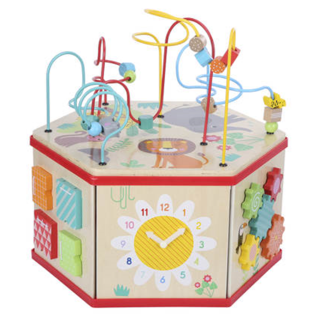 wooden activity centre