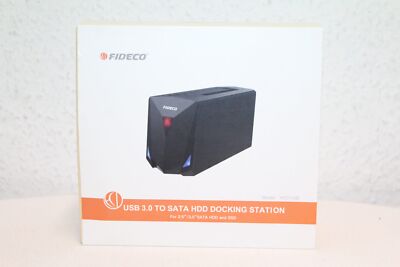 Fideco YPZ110B USB 3.0 SATA HDD/SSD Docking Station New Invoice VAT