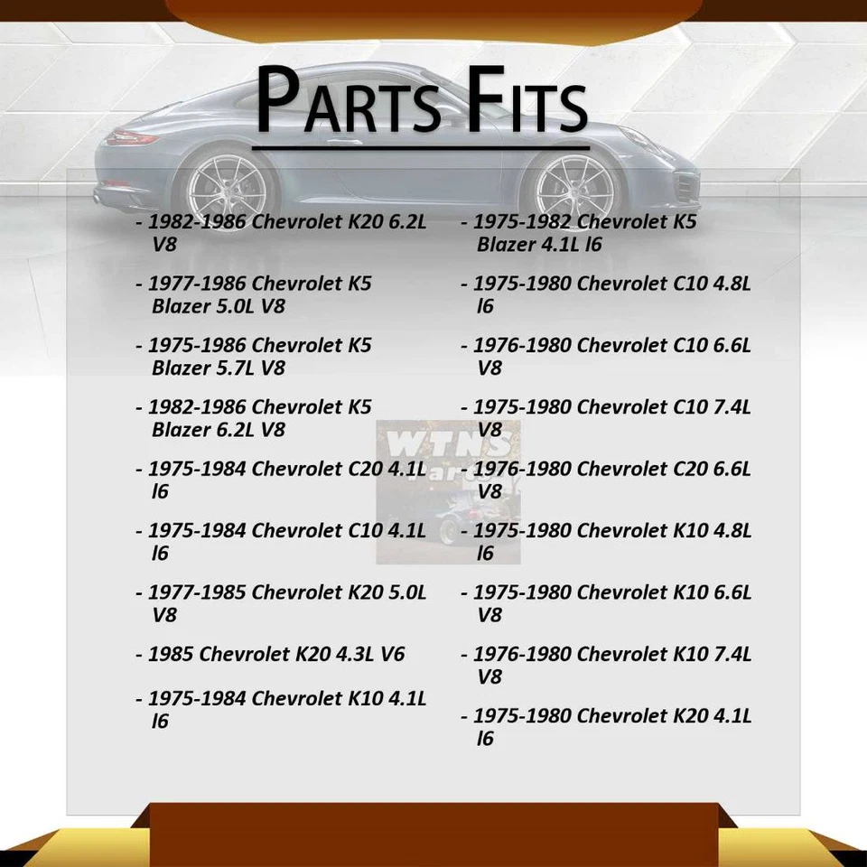 Cerradura de puerta Striker Dorman 2 piezas para Chevrolet R2500 1989 7,4 L Foto 4 de 4