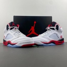 Size 12 - Air Jordan 5 Retro 2025 Fire Red for sale online | eBay