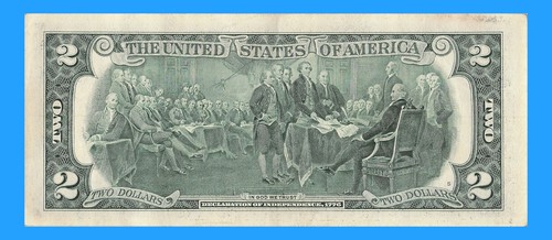 Atlanta 2003 Two Dollar Bill IB Block 00098198 Low Serial Number Fancy - Picture 8 of 11