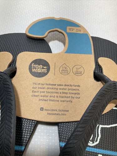 The Black Dog Tavern Herren Flip Flops - "Life off the Leash" Größe 11 - Bild 3 von 5