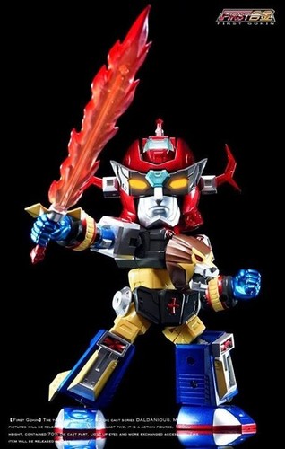 DREAM EX DIECAST daltanious deltanious SD Q Gokin Voltron Popy Godaikin Chogokin - Picture 11 of 14