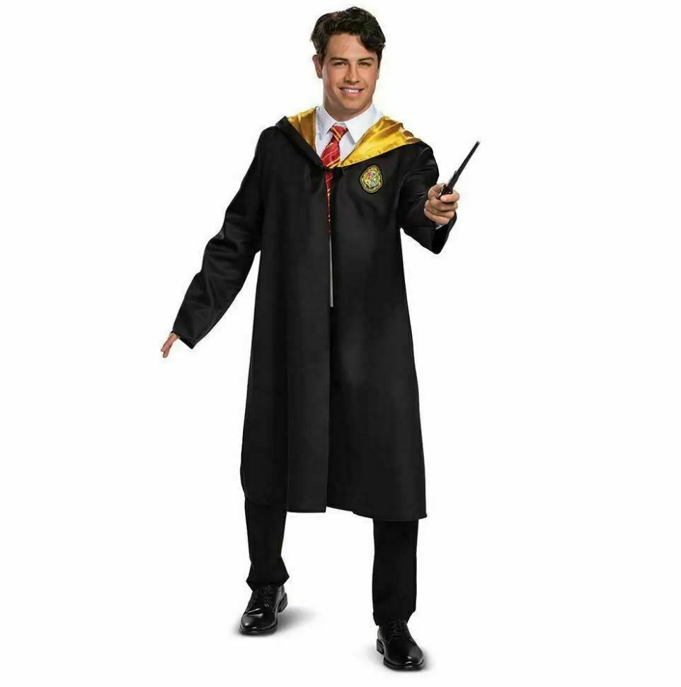FROM JAPAN専用 Harry Potter Hogwarts Adult Unisex Black Robe ~ One Size ~ New in