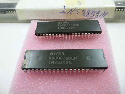 1 pieces ADC0816 8-Bit ?P Comp. A/D Converter with 16-Ch. DIP40 NEW ~