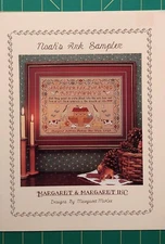 Margaret & Margaret Inc. Noah's Ark Sampler Counted Cross Stitch Pattern