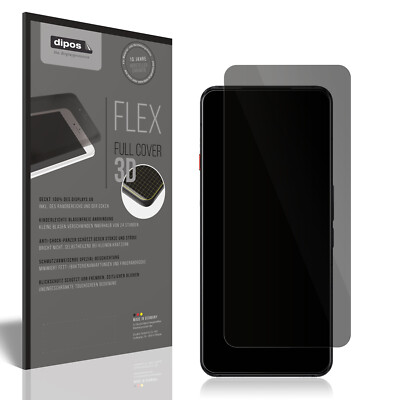 Full Cover Privacy Blickschutzfolie für Nubia  Red Magic 7s Pro Folie Anti-Shock