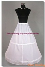 2-HOOP Prom / Wedding Petticoat / Underskirt / Crinoline, S - XL