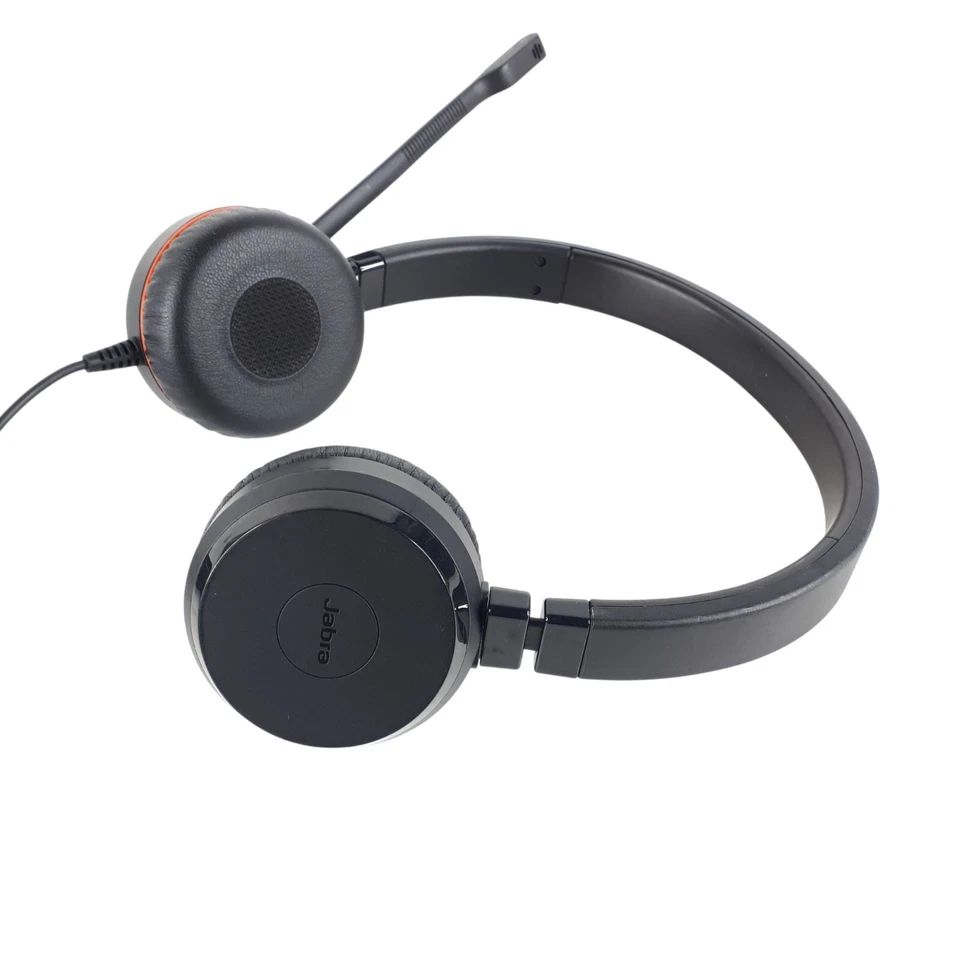 Jabra Evolve 30 II HSC060 Dual Wired Headset W/ENC060 USB-A Adapter E6124 - Image 4 of 4