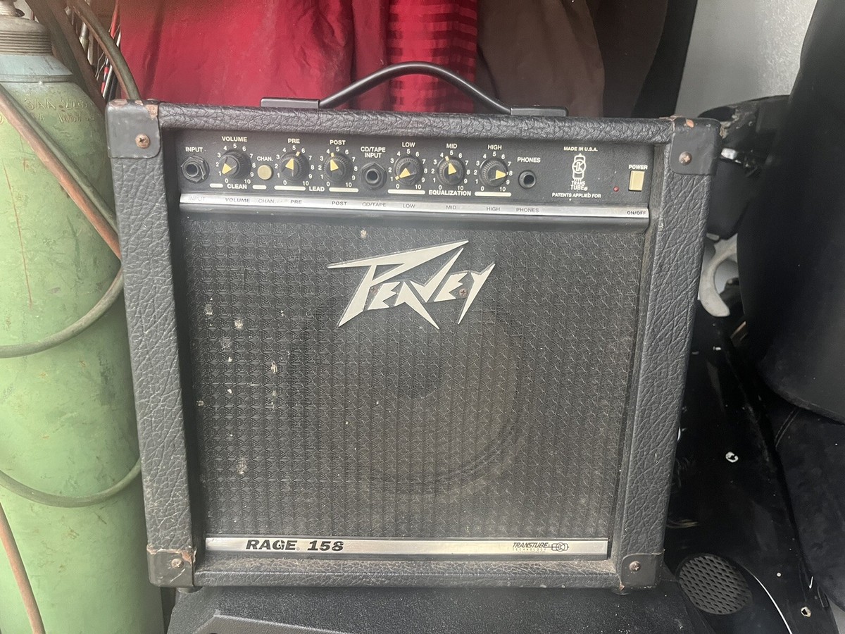 レイページ② PEAVEY RAGE 158 TRANSTUBE SERIES GUITAR AMP + tuner | eBay