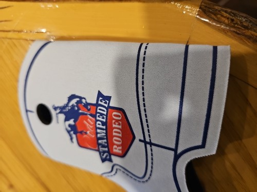 CIDY STAMPEDE RODEO 12oz BEER CAN COOLER KOOZIE 100 YEAR CELEBRATION - Picture 6 of 8