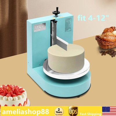 Electric Automatic Cake Cream Butter Coating Machine Cake Spreading Machine 110V